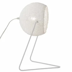 In-es.artdesign Moderne Tischlampen-Moderne Tischlampe Handgefertigte T1-Textur aus Baumwolle