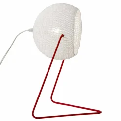 In-es.artdesign Moderne Tischlampen-Moderne Tischlampe Handgefertigte T1-Textur aus Baumwolle