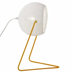 In-es.artdesign Moderne Tischlampen-Moderne Tischlampe Handgefertigte T1-Textur aus Baumwolle