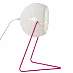 In-es.artdesign Moderne Tischlampen-Moderne Tischlampe Handgefertigte T1-Textur aus Baumwolle