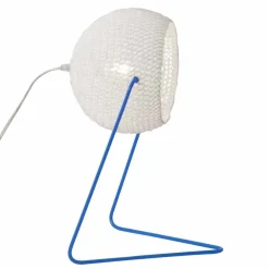 In-es.artdesign Moderne Tischlampen-Moderne Tischlampe Handgefertigte T1-Textur aus Baumwolle