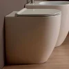 Viadurini Bathroom Wc-Moderne Toilettenschüssel aus weißer Keramik Shine Square H50 Rimless