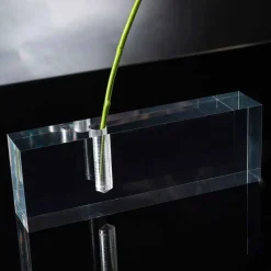 Viadurini Living Deko Vasen-Moderne transparente Plexiglas Blumenvase Made in Italy - Unikat