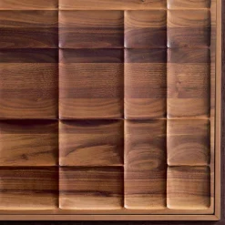 Viadurini Living Anrichte-Moderne 3-türige Anrichte aus Massivholz Design Anna