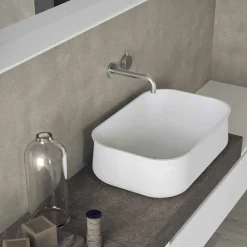 Viadurini Bathroom Badmöbel Hängend-Moderne und hängende Zusammensetzung von Design-Badmöbeln - Callisi2