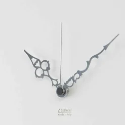 Viadurini Time Design Wanduhren-Moderne und runde Wanduhr mit dekoriertem Holzdesign - Harmonie