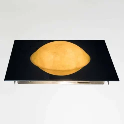 In-es.artdesign Design Wandleuchten-Moderne Wandlampe Waschmaschine aus Nebulite