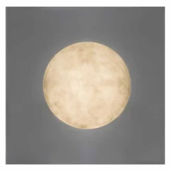 In-es.artdesign Design Wandleuchten-Moderne Wandlampe Waschmaschine aus Nebulite