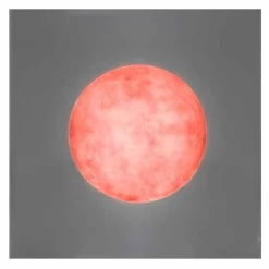 In-es.artdesign Design Wandleuchten-Moderne Wandlampe Waschmaschine aus Nebulite