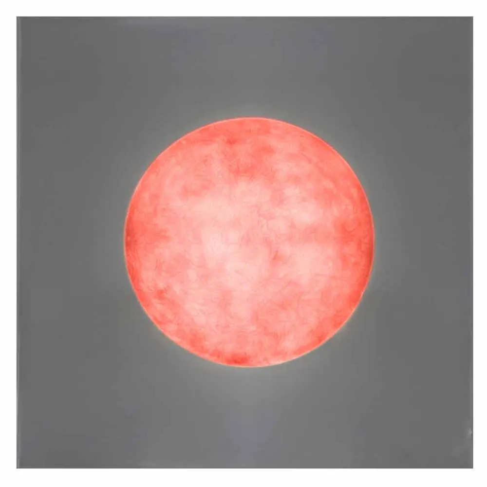 In-es.artdesign Design Wandleuchten-Moderne Wandlampe Waschmaschine aus Nebulite