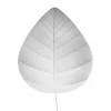 Viadurini Lighting Design Wandleuchten-Moderne Wandleuchte in Metall und Weiß Lycra Design in 3 Dimensionen - Laub
