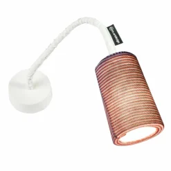 In-es.artdesign Klassische Wandleuchten-Moderne Wandleuchte Paint A Stripe Nebulite und Wolle