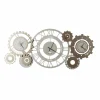 Viadurini Time Design Wanduhren-Moderne Wanduhr aus Eisen mit drei Zeitzonen Made in Italy - Meccanismo