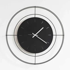 Viadurini Time Design Wanduhren-Moderne Wanduhr aus farbigem Stahl Made in Italy - Adalgiso