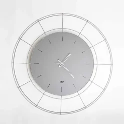 Viadurini Time Design Wanduhren-Moderne Wanduhr aus farbigem Stahl Made in Italy - Adalgiso