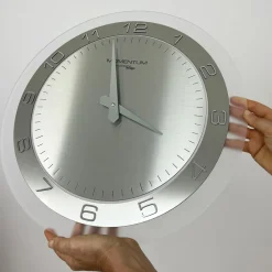 Viadurini Time Design Wanduhren-moderne Wanduhr aus Mineralglas Dininho Modell