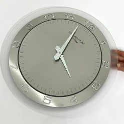 Viadurini Time Design Wanduhren-moderne Wanduhr aus Mineralglas Dininho Modell