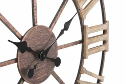 Viadurini Time Design Wanduhren-Moderne Wanduhr Durchmesser 71,5 cm aus Eisen und MDF - Carcans