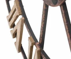 Viadurini Time Design Wanduhren-Moderne Wanduhr Durchmesser 71,5 cm aus Eisen und MDF - Carcans