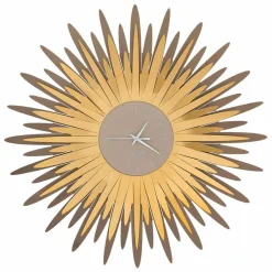 Viadurini Time Design Wanduhren-Moderne Wanduhr in Radicale-Form Made in Italy - Fuoco