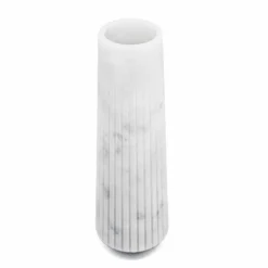 Viadurini Living Deko Vasen-Moderne weiße Carrara Marmor dekorative Vase Made in Italy - Kairo