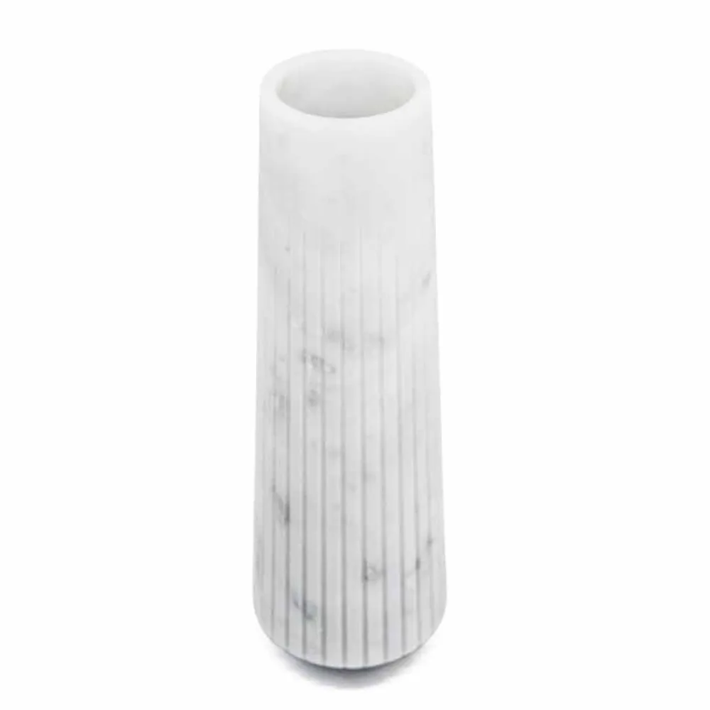 Viadurini Living Deko Vasen-Moderne weiße Carrara Marmor dekorative Vase Made in Italy - Kairo