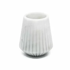 Viadurini Living Deko Vasen-Moderne weiße Carrara Marmor dekorative Vase Made in Italy - Kairo