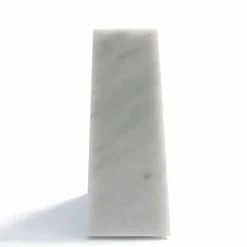 Viadurini Living Deko Artikel Und Wohnaccessoires-Moderne weiße Carrara Marmor Buchstütze Made in Italy - Tria
