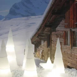 Viadurini Lighting Design Beleuchtung|Designer Stehlampen-Moderne, weiße, rote oder grüne Innen- oder Außenleuchte - Alberostar