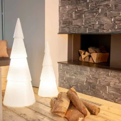 Viadurini Lighting Design Beleuchtung|Designer Stehlampen-Moderne, weiße, rote oder grüne Innen- oder Außenleuchte - Alberostar