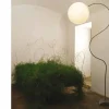 In-es.artdesign Moderne Stehlampen-Moderne weiße Stehlampe Nebel Luna H210cm