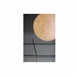 In-es.artdesign Moderne Stehlampen-Moderne weiße Stehlampe Nebel Luna H210cm