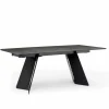 Viadurini Living Ausziehbare Esstische-Moderner ausziehbahrer Esstisch mit einer Tischplatte aus Steingut made in Italy, Erve