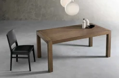 Viadurini Living Esstische Nach Mass|Ausziehbare Esstische-Moderner ausziehbarer Tisch aus Eschenholz made in Italy, Parre