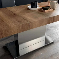 Viadurini Living Ausziehbare Esstische-Moderner ausziehbarer Tisch Bis zu 480 cm aus Holz Made in Italy - Michael