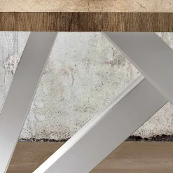 Viadurini Living Ausziehbare Esstische-Moderner ausziehbarer Tisch aus Melaminholz, hergestellt in Italien, Wilmer