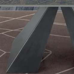 Viadurini Living Ausziehbare Esstische-Moderner ausziehbarer Tisch bis 278 cm aus Made in Italy Keramik – Dalmatiner