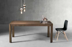 Viadurini Living Esstische Nach Mass|Ausziehbare Esstische-Moderner ausziehbarer Tisch mit trapezförmigen Beinen aus Eschenholz, Parre