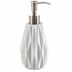 Viadurini Bathroom Badzubehör-Moderner Badezimmerzubehörsatz hergestellt mit weißem Harz Levice