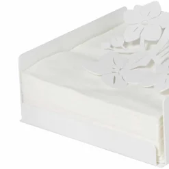 Viadurini Kitchen Küchenzubehör-Moderner Blumen Serviettenhalter aus Edeleisen Made in Italy - Marken