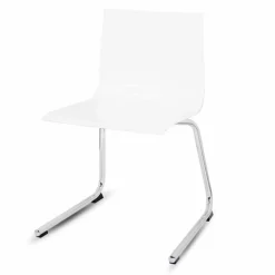 Viadurini Living Bürostühle|Design Stühle-Moderner Büro- oder Wohnzimmerstuhl aus Stahl, farbiger recycelter Kunststoff - Verenza