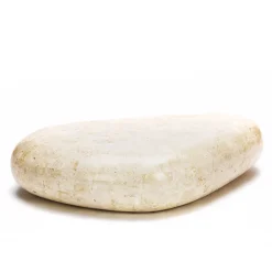 Viadurini Living Couchtische Aus Stein-Moderner Couchtisch aus geformtem Fossilstein - Beth
