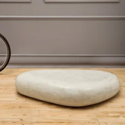 Viadurini Living Couchtische Aus Stein-Moderner Couchtisch aus geformtem Fossilstein - Beth