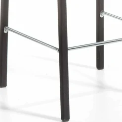 Viadurini Living Küchenhocker-Moderner Design Hocker mit Rücken H. 86 cm Alwyn, made in Italy