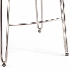 Viadurini Living Küchenhocker-Moderner Design Hocker mit hoher Rückenlehne Calo, H. 97 cm, made in Italy