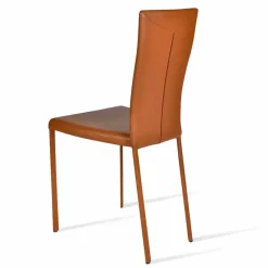 Viadurini Living Moderne Stühle-Moderner Design Living Chair auf Leder / hautbeschichtet, made in Italy Ghada