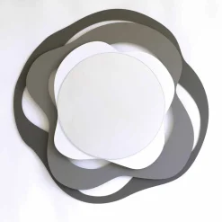 Viadurini Living Wandspiegel-Moderner Design Wandspiegel aus dreifarbigem Eisen Made in Italy - Gertrude