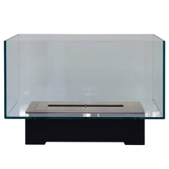 Viadurini Fire Design Bodenkamine Bioethanol-Moderner Designboden Bio-Kamin aus Glas und Stahl oder Corten - Bradley