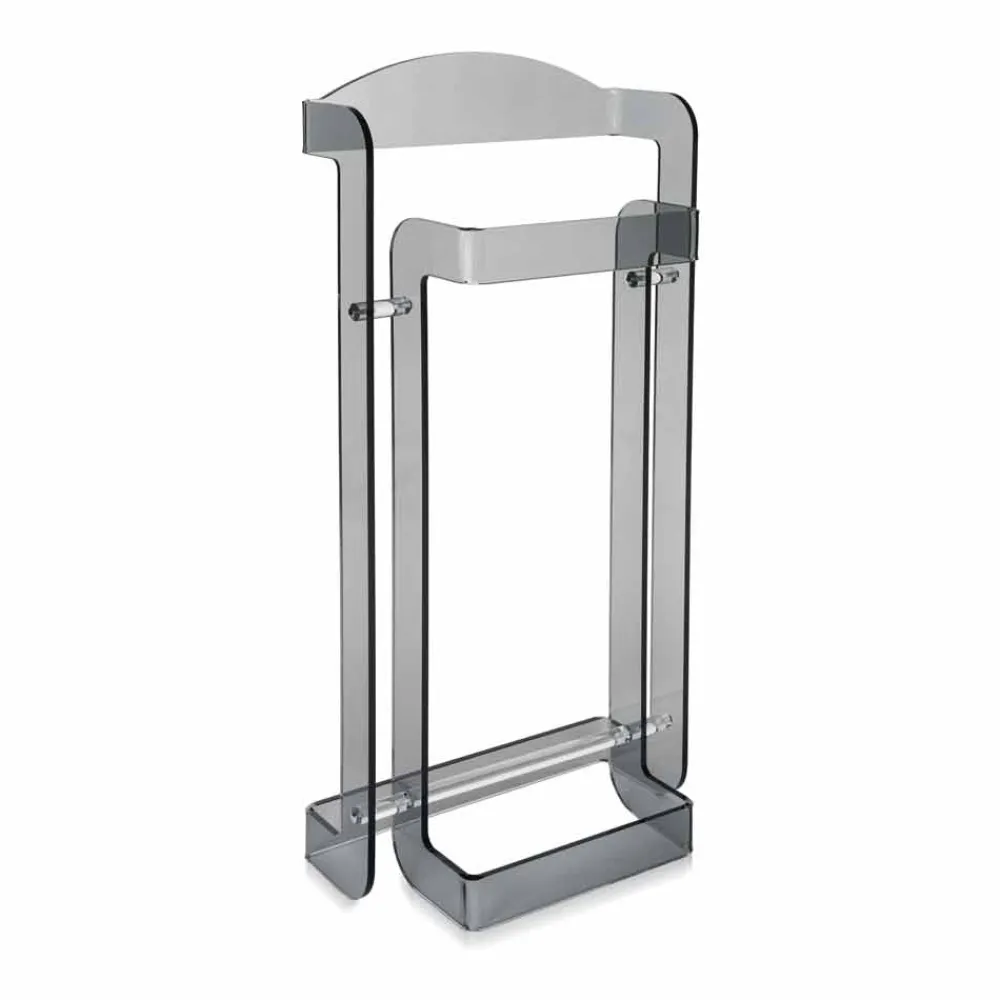 Viadurini Living Garderobenständer-Moderner Design-Diener in Mose Plexiglas, hergestellt in Italien