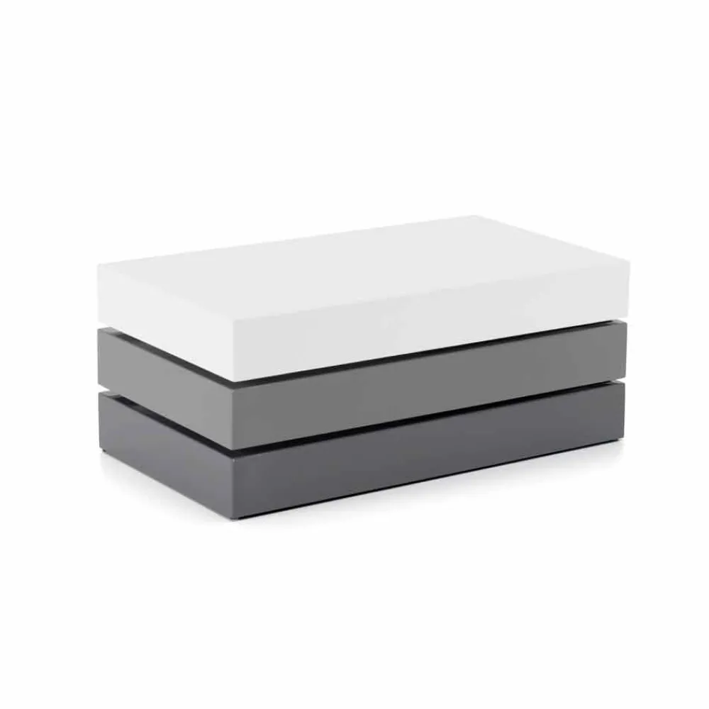 Viadurini Living Moderne Couchtische-Moderner Design-Kaffeetisch-Behälter in Mdf - Tiziana